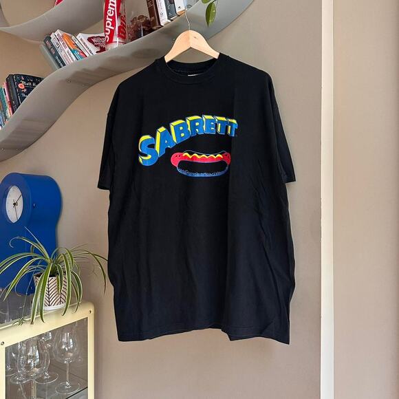 Vintage Sabrett Hot Dog Promo T-shirt - Picture 1 of 5